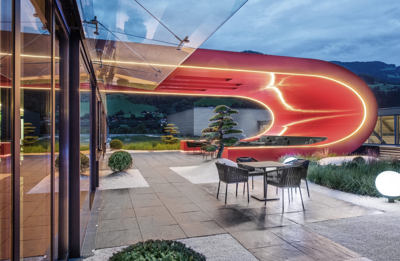 Außenbereich Firma Amari St. Johann im Pongau